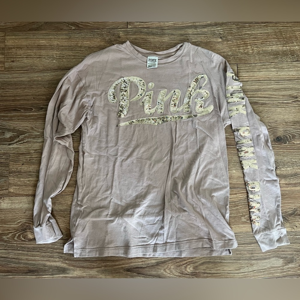 Victoria’s Secret PINK sequin shirt size XS